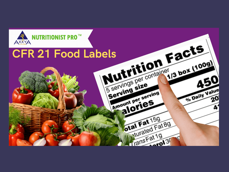 How to Create CFR 21 Food Labels to Comply with USA Guidelines?