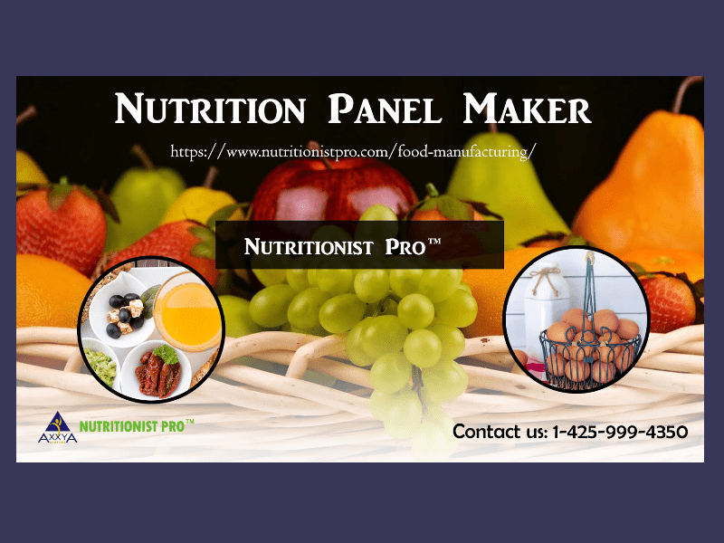 A Guide for Selecting Nutrition Panel Maker for the Food Manufacturers